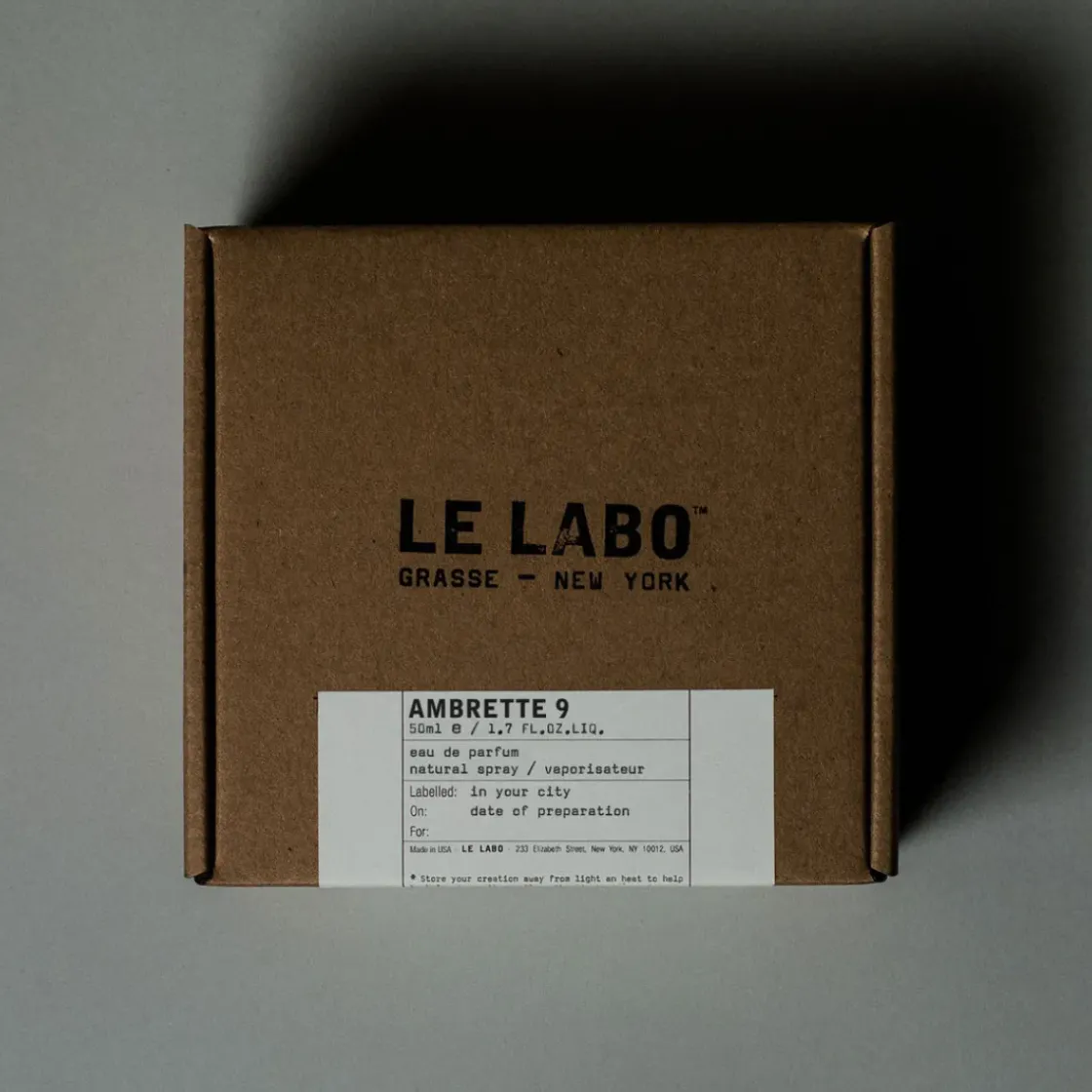 Le Labo AMBRETTE 9