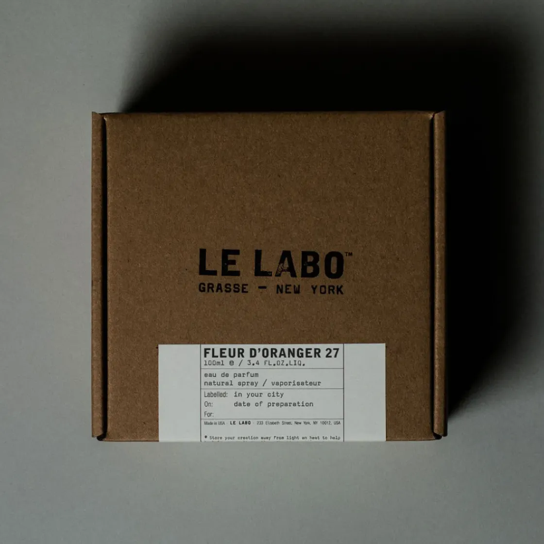 Le Labo FLEUR D'ORANGER 27
